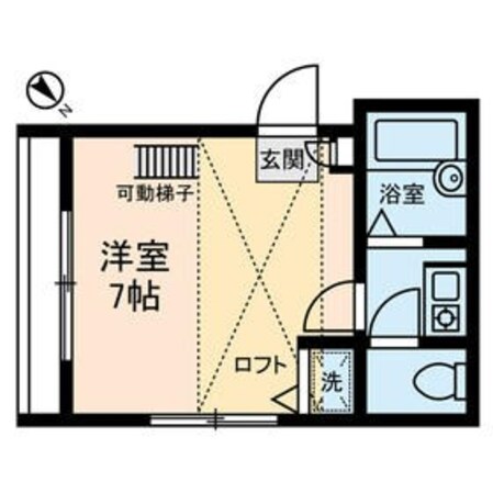 入谷駅 徒歩10分 3階の物件間取画像